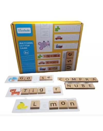 Juego de letras en ingles