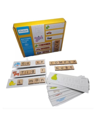 Juego de letras en ingles