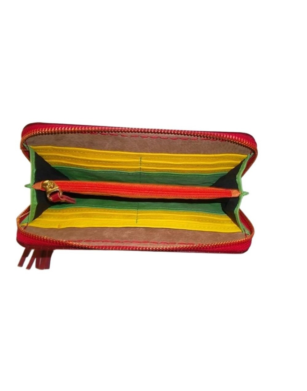 Billetera mujer roja