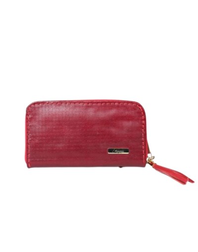 Billetera mujer roja