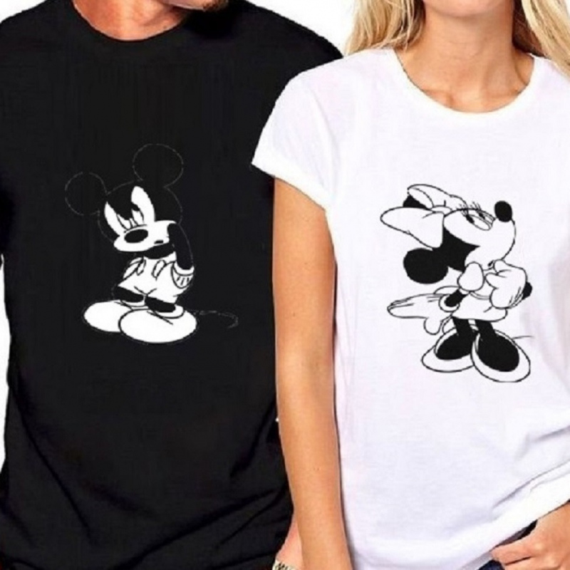 Camisetas parejas linea mickey mouse