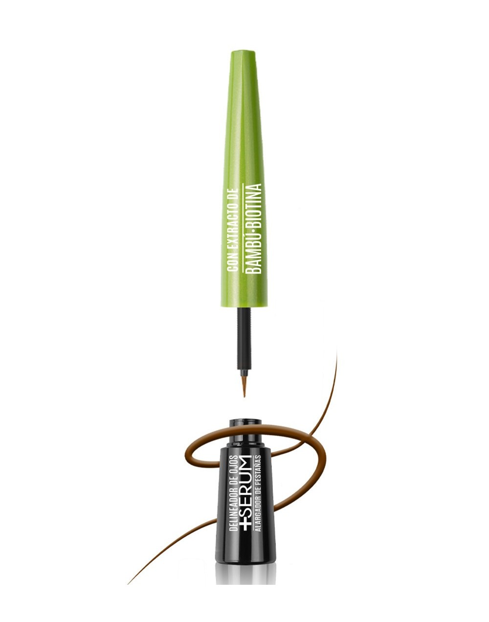 DELINEADOR DE OJOS  SERUM CAFÉ