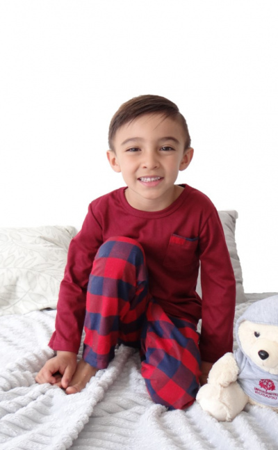 Pijamas para niños paño leñador Topacio