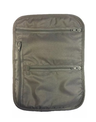 Porta documentos de cuello tipo pasaporte