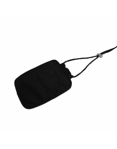 Porta documentos de cuello tipo pasaporte