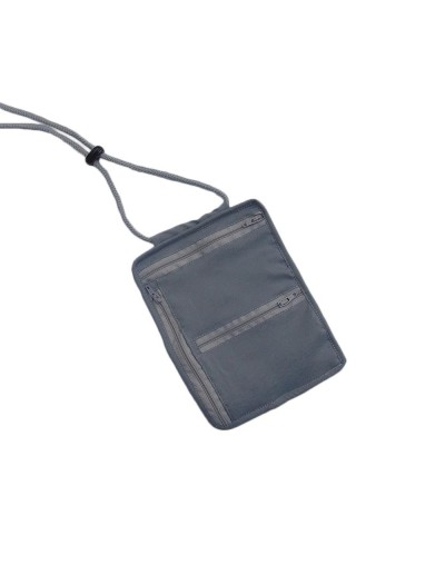 Porta documentos de cuello tipo pasaporte