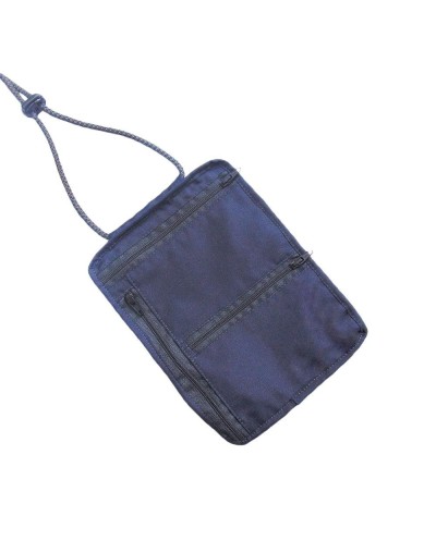 Porta documentos de cuello tipo pasaporte