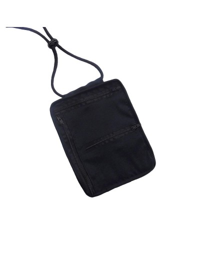 Porta documentos de cuello tipo pasaporte