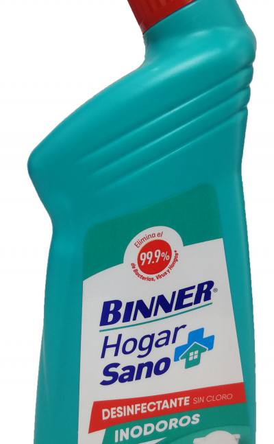 Desinfectante BINNER Inodoros Sin Cloro x.500ml