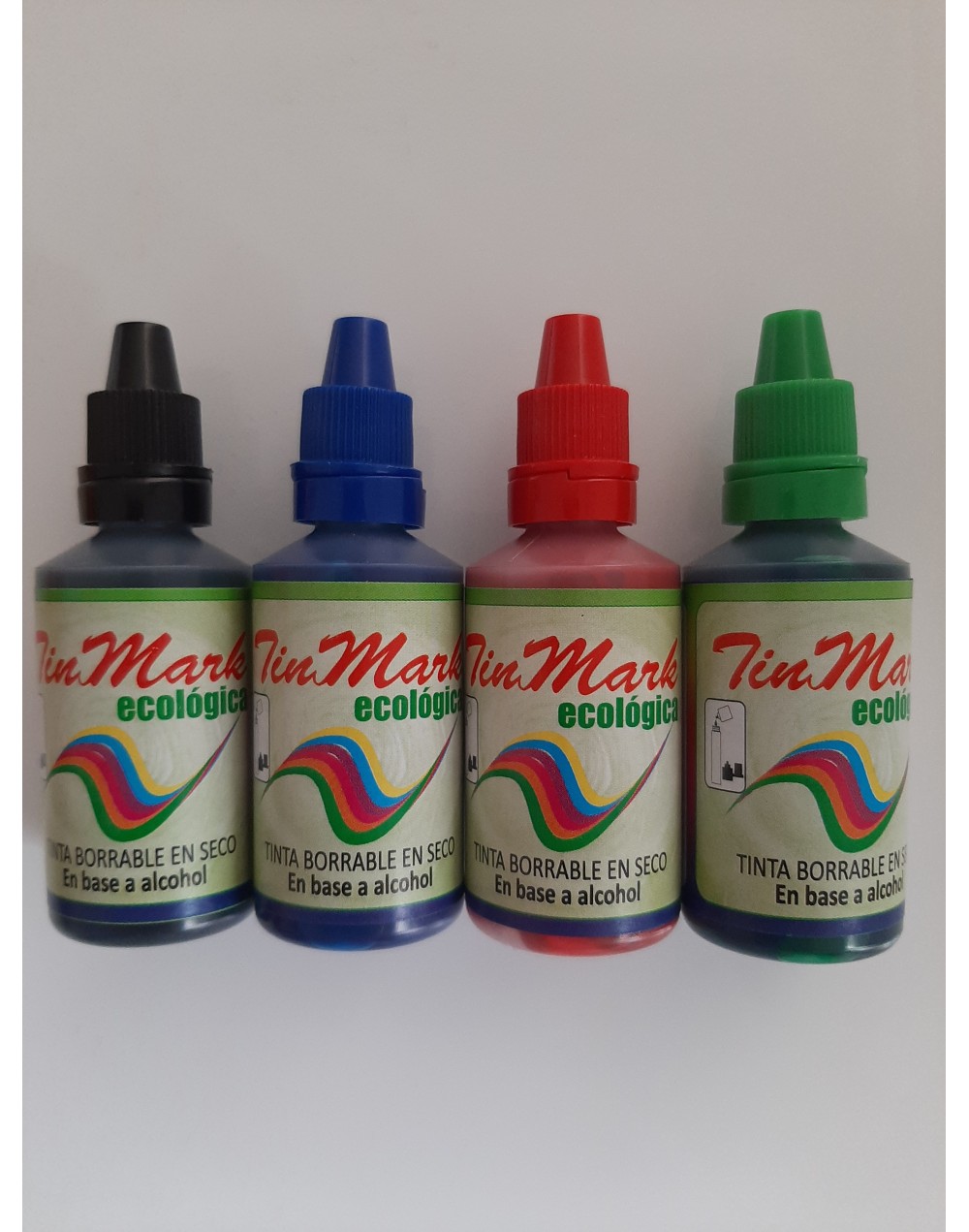 KIT 4 TINTAS BORRABLES DE 33 ml