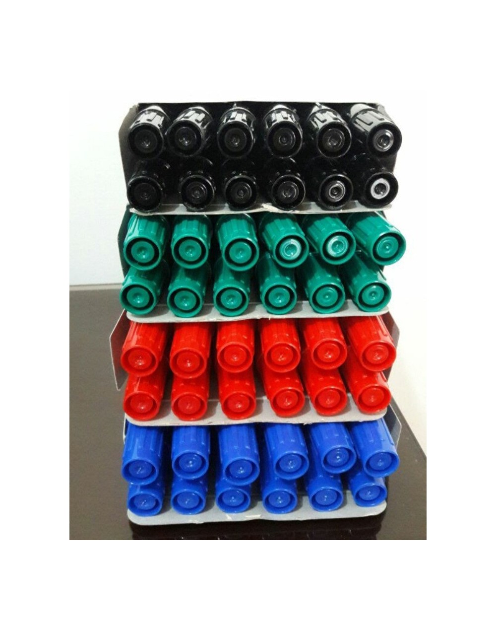 CAJA X 12 MARCADOR METÁLICO RECARGABLE