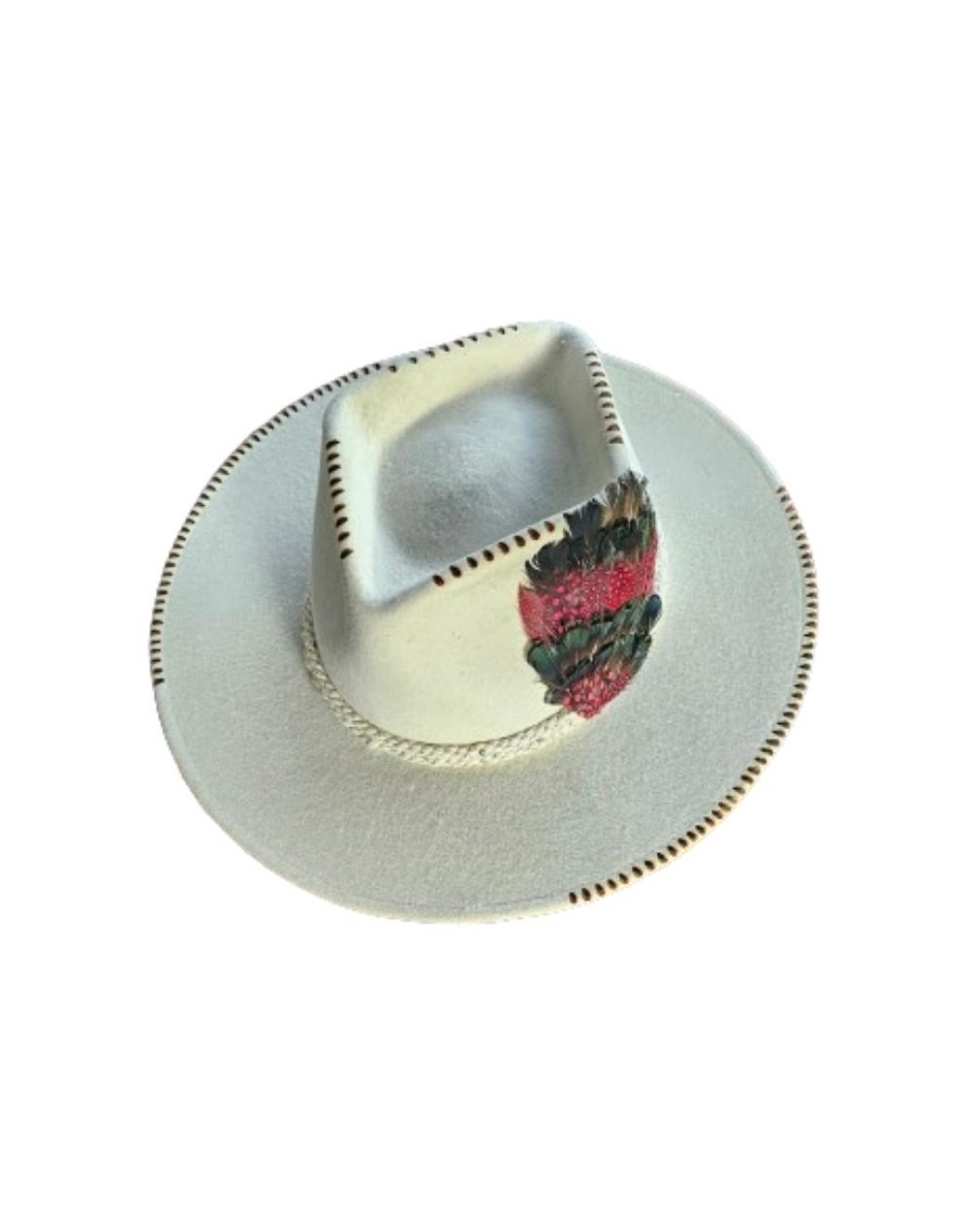 Sombrero diamante blanco