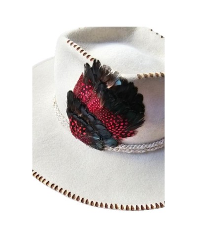 Sombrero diamante blanco