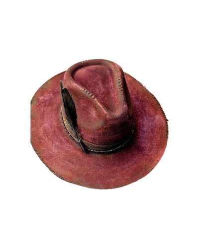 Sombrero vintage rojo