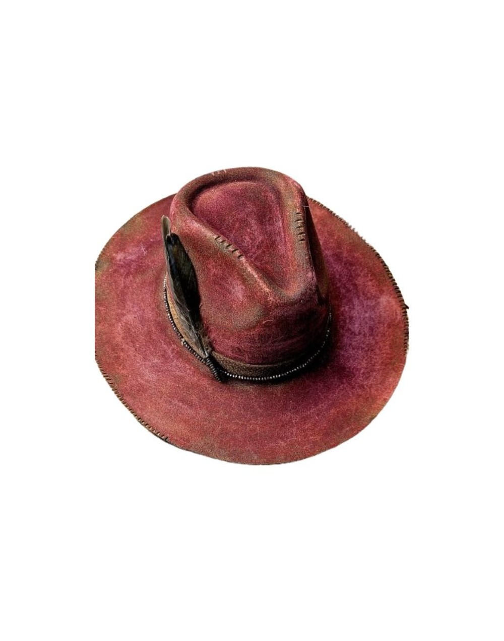 Sombrero vintage rojo