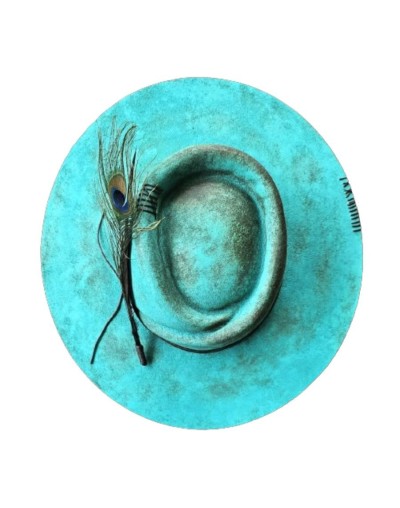 Sombrero cruzado vintage