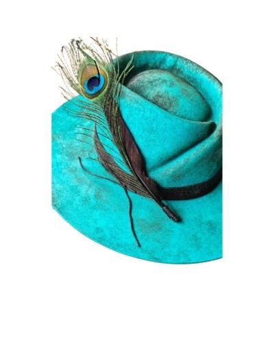 Sombrero cruzado vintage