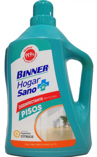 Desinfectante BINNER Pisos Citrico Sin Cloro x.1900ml