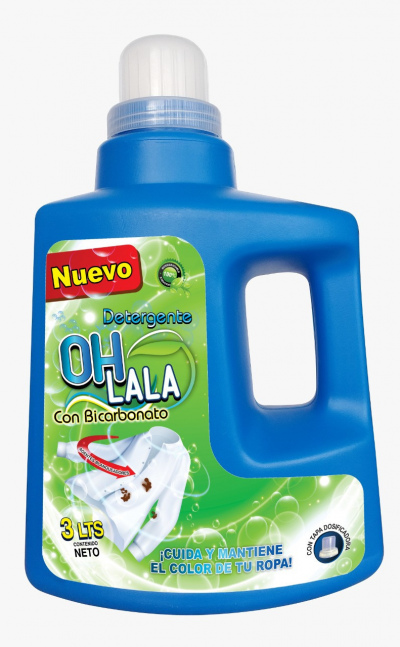 Detergente Liquido OH LA LA Con Bicarbonato x.3.000ml
