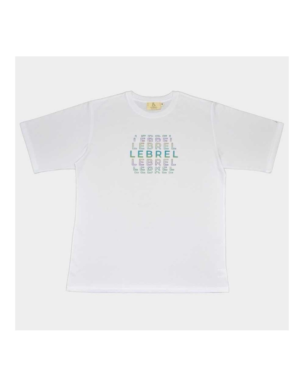 Camiseta oversize blanca - lebrel  reflectivo