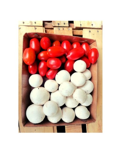 Mix champiñón + tomate cherry 400 gramos