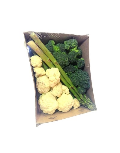 Mix brocoli+coliflor+esparragos 450 gramos
