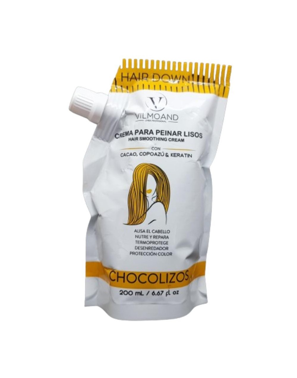 Crema para peinar lisos_chocolisos