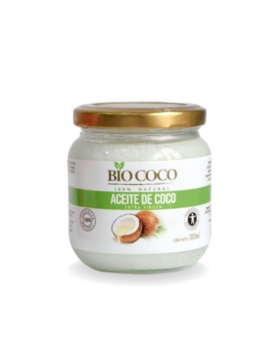 Aceite de coco extra virgen 180 ml