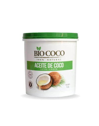 Aceite de coco 1l plástico