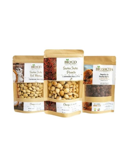 Kit snacks de sacha inchi sabores surtidos