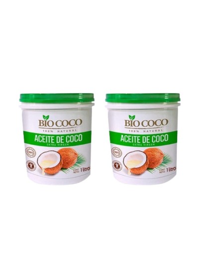 Mega pack 2 litros de aceite de coco