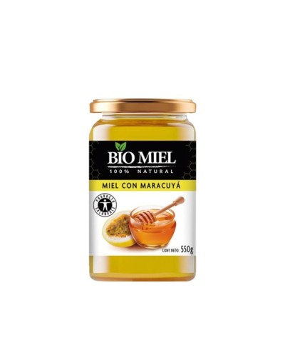 Miel con maracuyá 550g