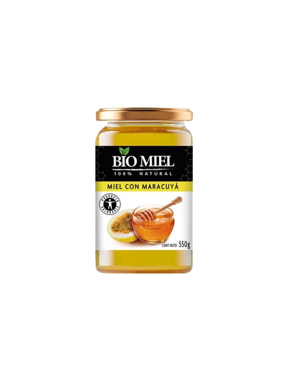 Miel con maracuyá 550g