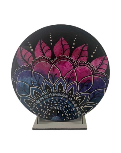 Set de 4 individuales mandala hecho a mano