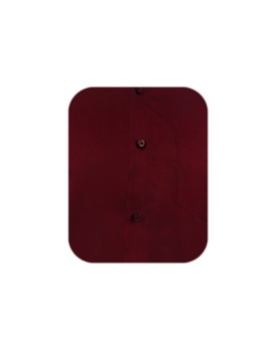 Camisa vino tinto sin bolsillo slim manga larga para hombre