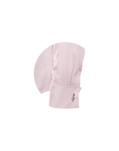 Camisa formal rosada puño para mancornas manga larga hombre