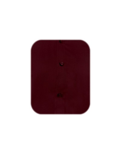 Camisa para corbata vino tinto manga larga Slim hombre