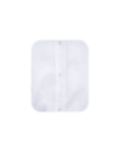 Camisa formal blanca sin bolsillo manga larga Slim hombre