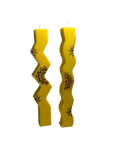 Juego velas zig zag y ondas