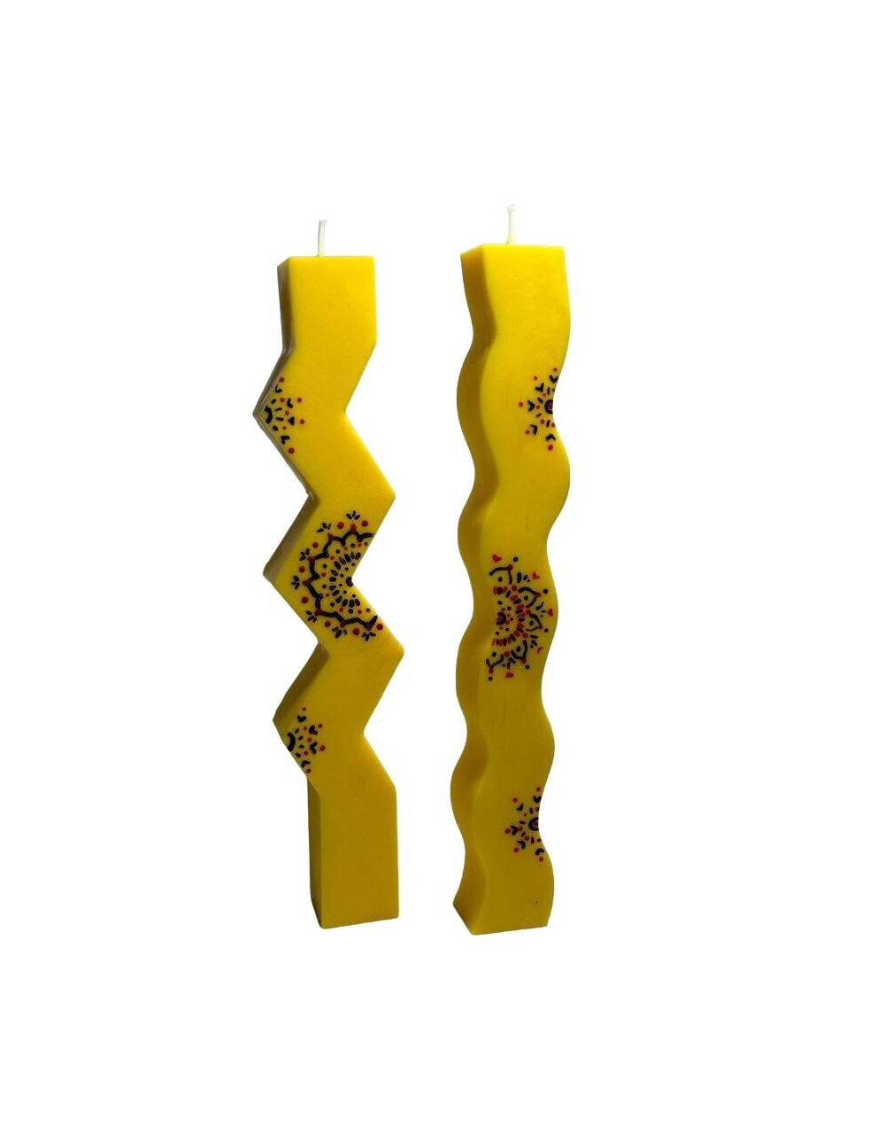 Juego velas zig zag y ondas