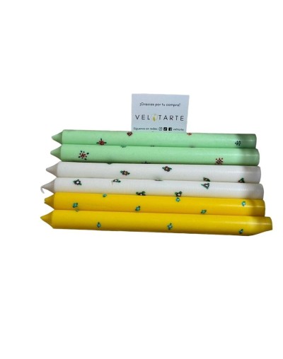 Kit 1 velas largas