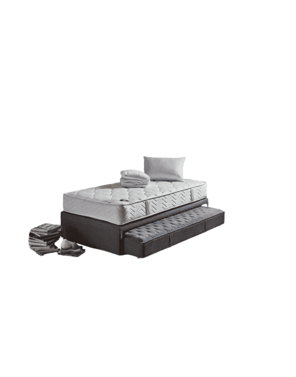 Combo cama nido + colchón ortopédico sencillo
