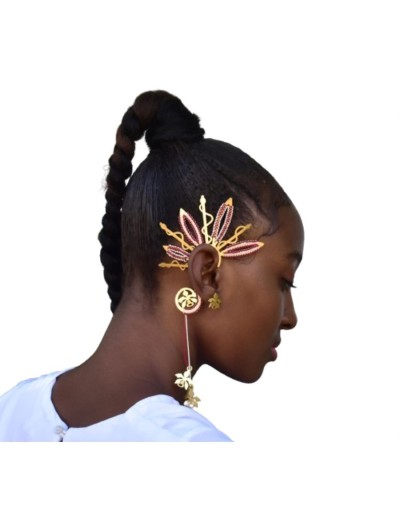 Earcuff orquídea