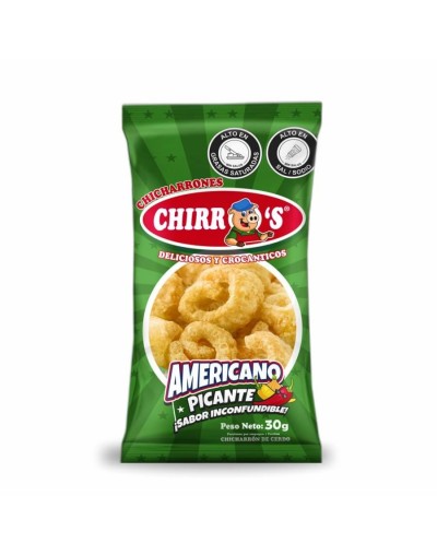 Chirros americano picante x30grs