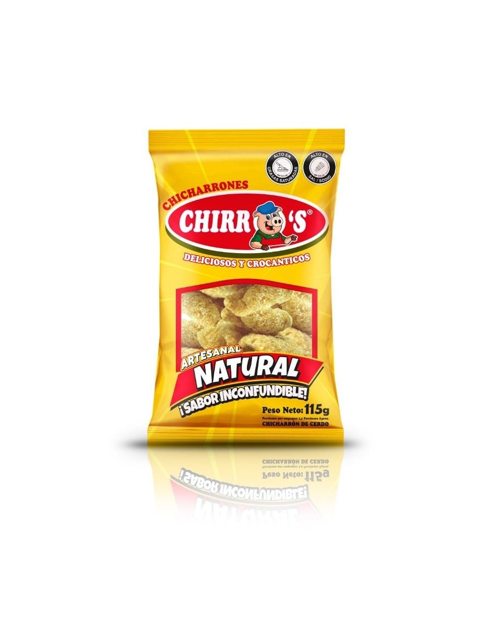 Chirros natural familiar x115grs