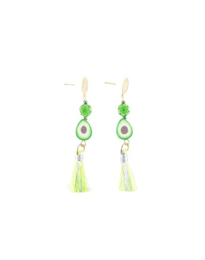 Aretes fleco 