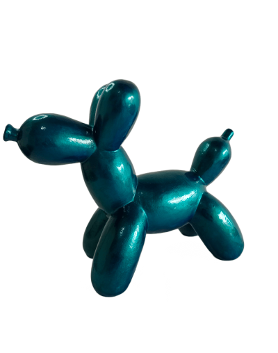 Estatuilla perro globo grande 