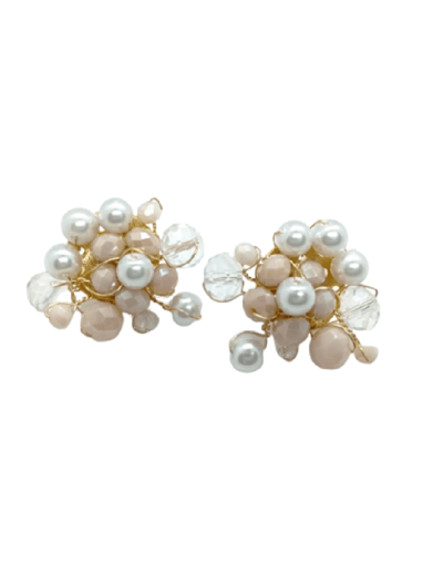 Aretes rose blossom