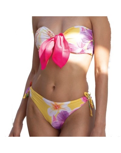 Bikini set  strapless coqueta
