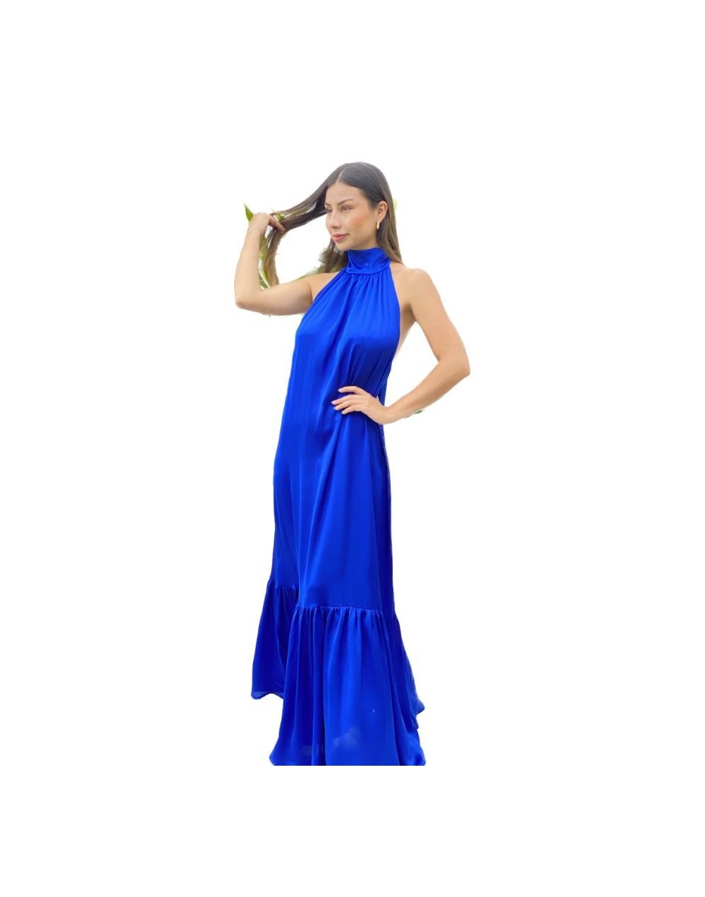 Vestido atenea azul 